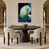 Triton by Aaron Chang, shown in an arched dining room