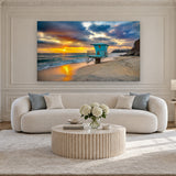 Summer at Swami's by Aaron Chang, shown in a Parisian salon