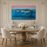Wave Candy by Aaron Chang, shown in a Parisian dining room