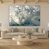 Water Matrix by Aaron Chang, shown in a coastal living room