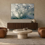 Water Matrix by Aaron Chang, shown in a collector’s lounge