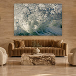 Water Matrix by Aaron Chang, shown in a hotel lobby