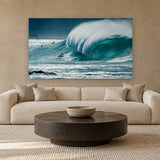 Waimea Pano by Aaron Chang, shown in a modern living room