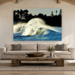 Wings of Desire by Aaron Chang, shown in a farmhouse great room