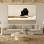 Witch's Rock by Aaron Chang, shown in a coastal living room