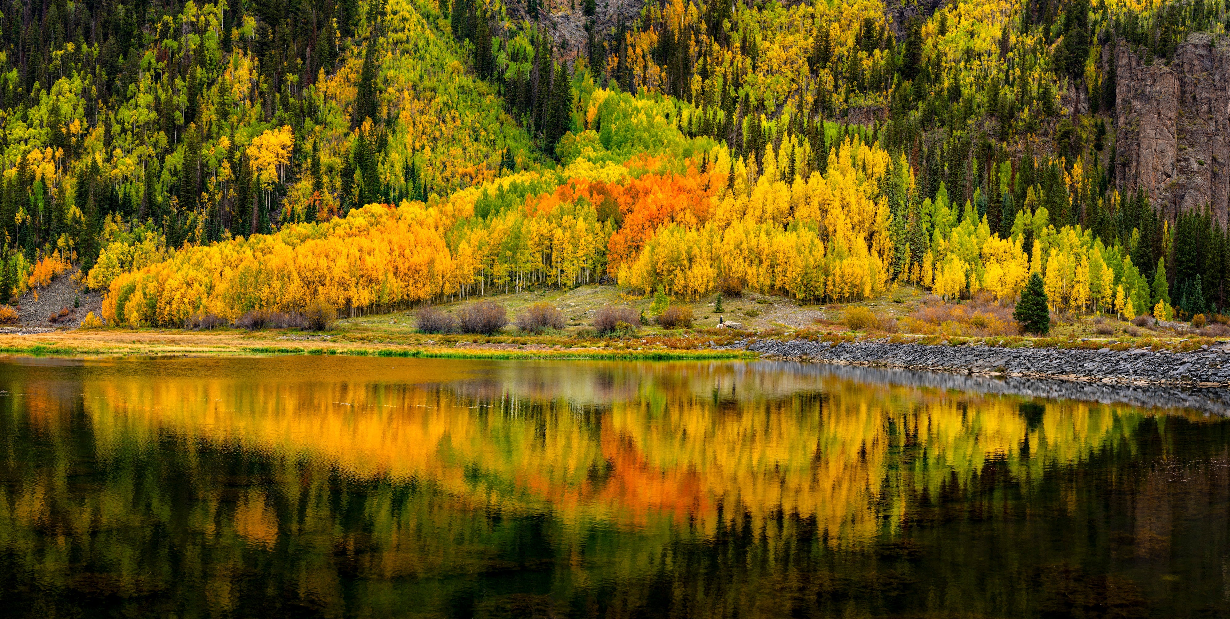 Aspen Mirror – fine art photograph by Aaron Chang