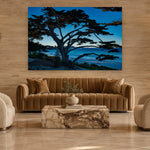 Beach Tree by Aaron Chang, shown in a hotel lobby