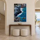 Big Sur Lucia Coast by Aaron Chang, shown in an arched entry hall