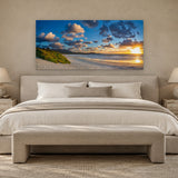 Carmel Beach Beauty by Aaron Chang, shown in a serene bedroom