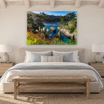 Carmel Highlands by Aaron Chang, shown in a coastal bedroom
