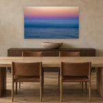 Morning Fog by Aaron Chang, shown in a modern dining room