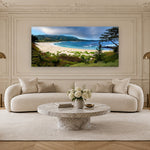 River Beach Sanctuary by Aaron Chang, shown in a Parisian living room