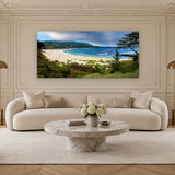 River Beach Sanctuary by Aaron Chang, shown in a Parisian living room
