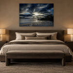 Transcendence by Aaron Chang, shown in an elegant bedroom