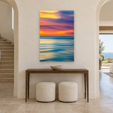Pastel Swell by Aaron Chang, shown in an arched entry hall