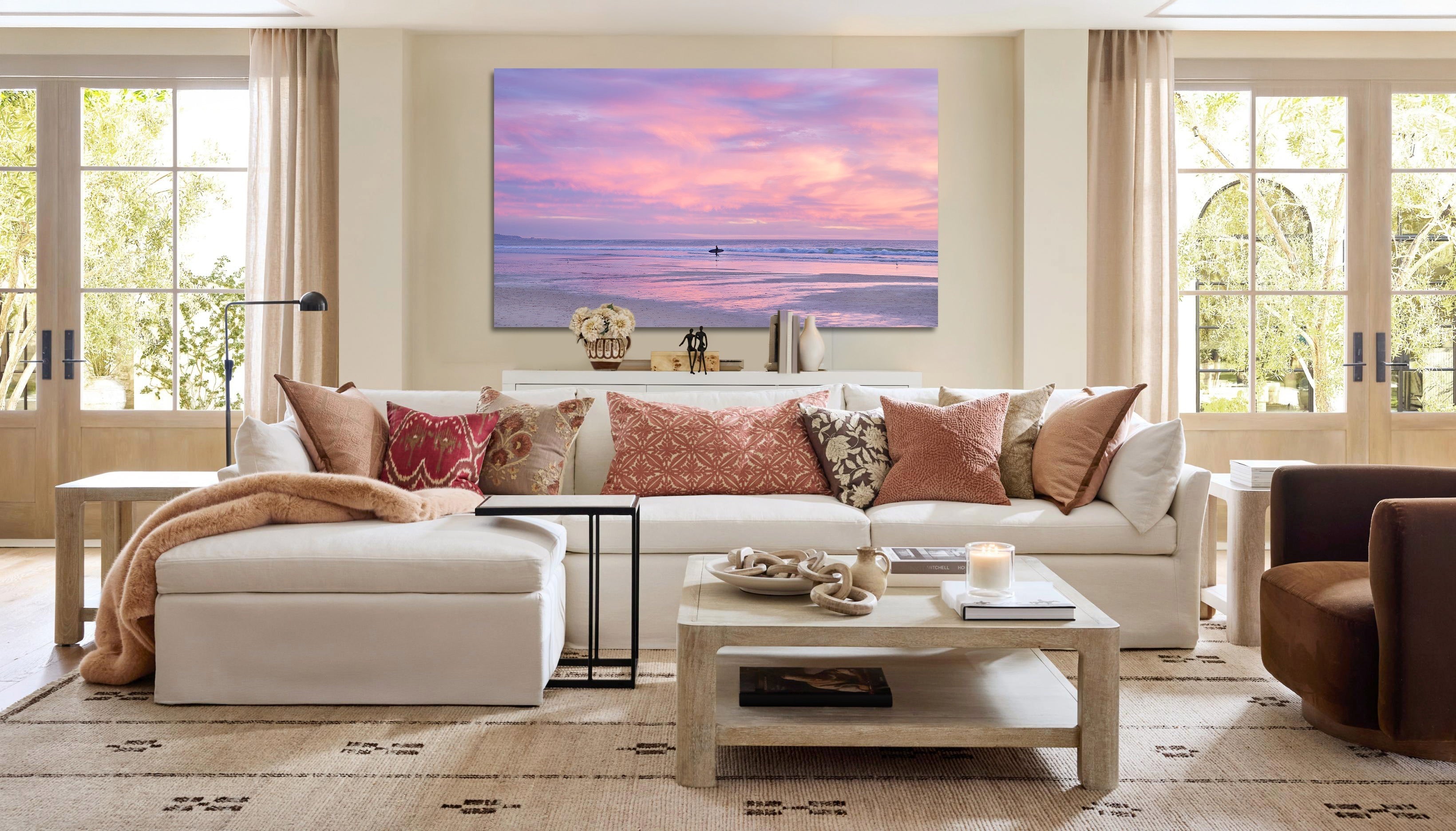 Reflect by Aaron Chang, shown in a living room