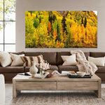 Embers by Aaron Chang, shown in a living room