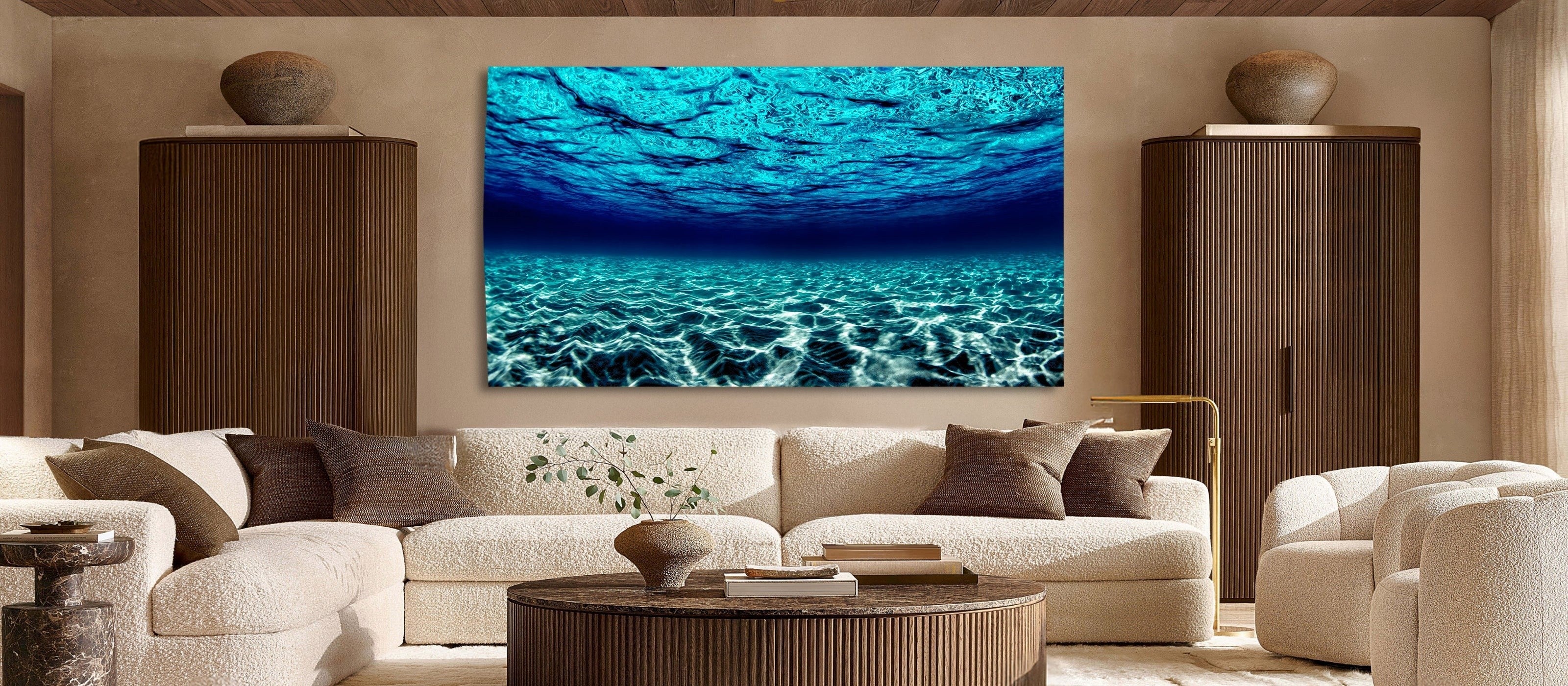 Equinox by Aaron Chang, shown in an RH-style living room