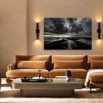 Silver Lining by Aaron Chang, shown in a grand living room
