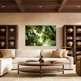 Grandfathers by Aaron Chang, shown in a warm living room
