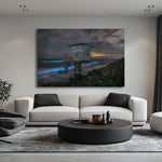 Midnight Blue by Aaron Chang, shown in a living room