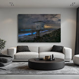 Midnight Blue by Aaron Chang, shown in a living room
