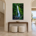 The Veil by Aaron Chang, shown in an arched entry hall
