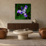 Wild Orchid by Aaron Chang, shown in a collector’s lounge