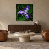 Wild Orchid by Aaron Chang, shown in a collector’s lounge
