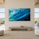 Azul by Aaron Chang, shown in a gallery loft