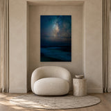 Big Sur Starry Night by Aaron Chang, shown in a reading alcove