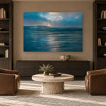 Calm by Aaron Chang, shown in a library