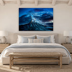 Apex by Aaron Chang, shown in a coastal bedroom