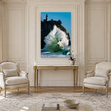Lighthouse by Aaron Chang, shown in a Parisian salon
