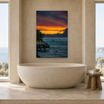 Love by Aaron Chang, shown in a spa bathroom