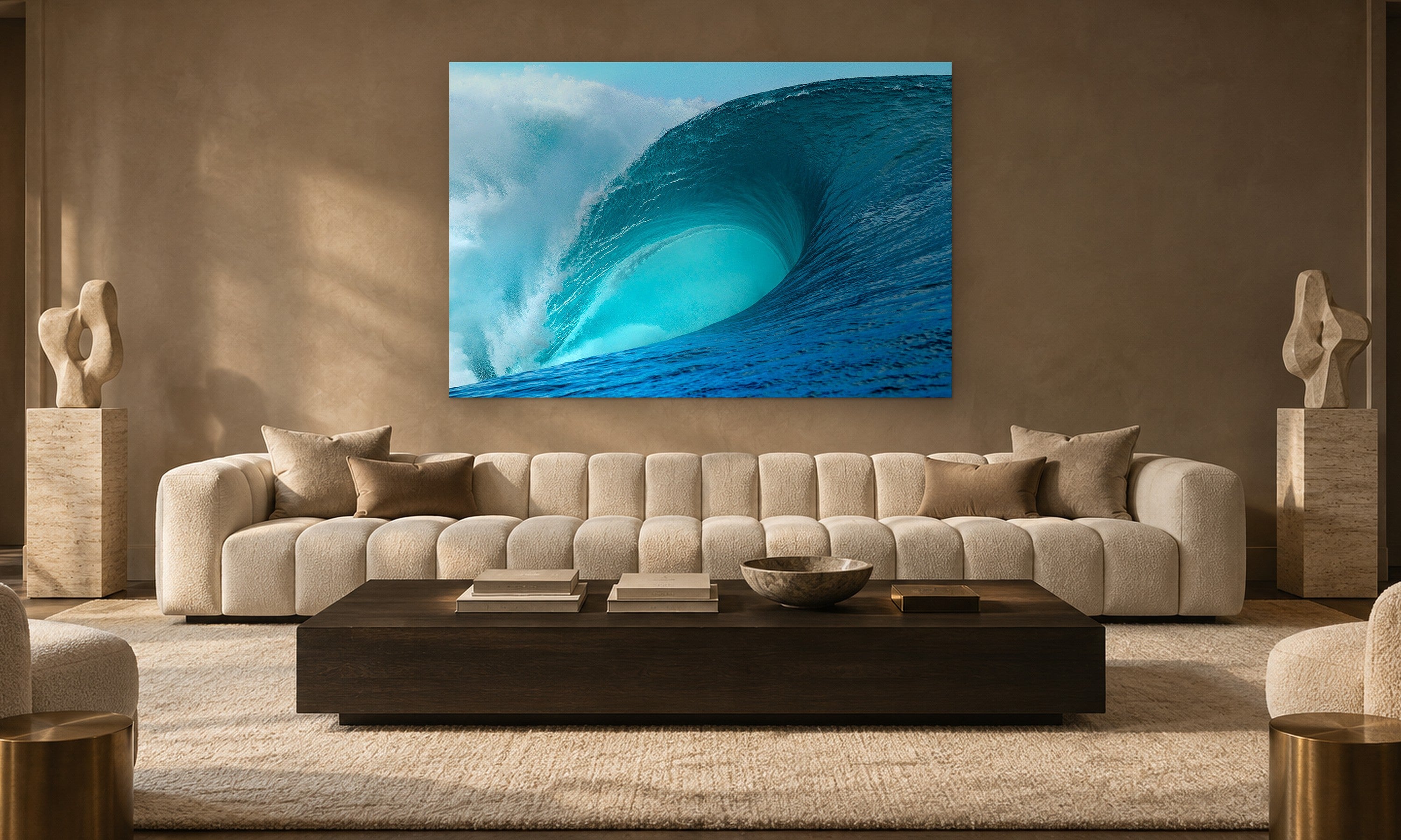 Pure Energy by Aaron Chang, shown in a modern lounge