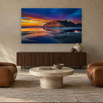Solana Skies by Aaron Chang, shown in a collector’s lounge
