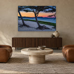 Sunrise South Beach by Aaron Chang, shown in a collector’s lounge