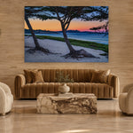 Sunrise South Beach by Aaron Chang, shown in a hotel lobby