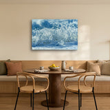 Sea Splash 42" x 28" wall art in a modern breakfast nook