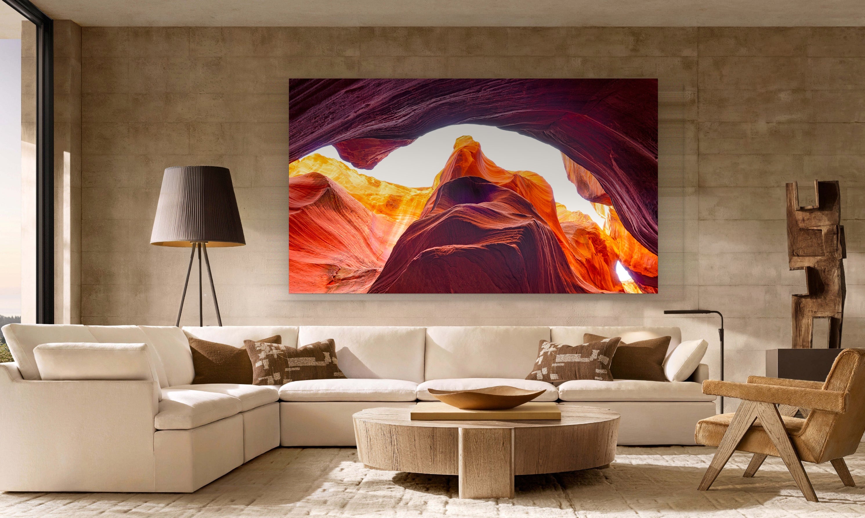 Shelter by Aaron Chang, shown in a living room