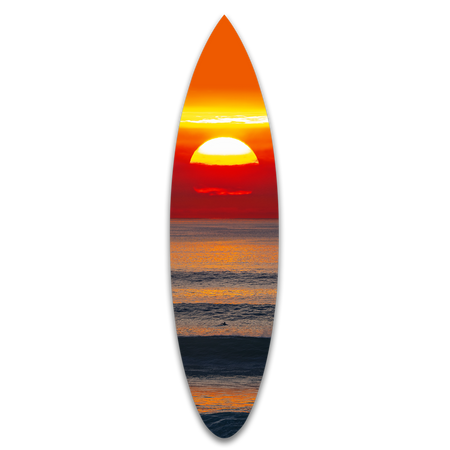Del Mar Sunset Shortboard – AaronChang.com