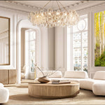 Evergreen fine art print shown in a living room