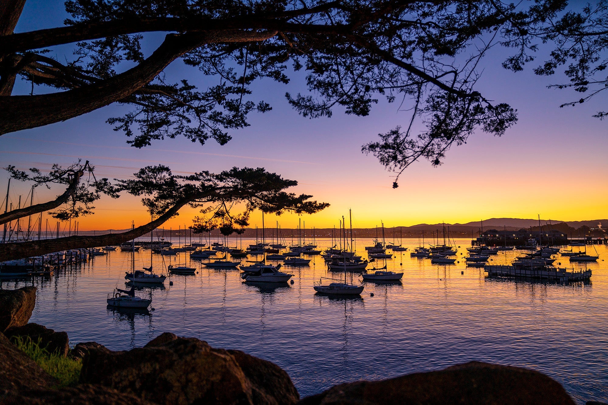 Boats Sunrise
